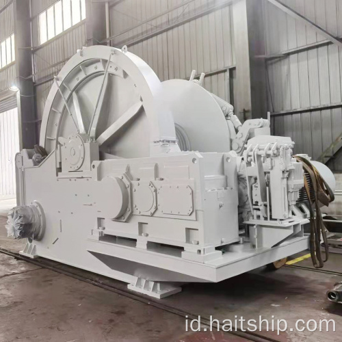 45t Operasi Sederhana Ponton Manuvering Winch